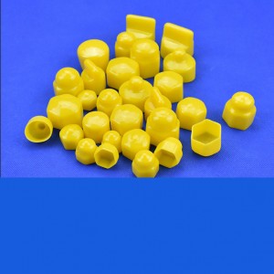 Rubber PVC screw and bolt protective sleeve hexagonal nut protective cap