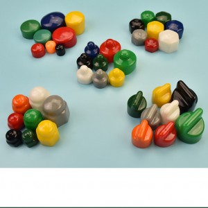 Rubber PVC screw and bolt protective sleeve hexagonal nut protective cap