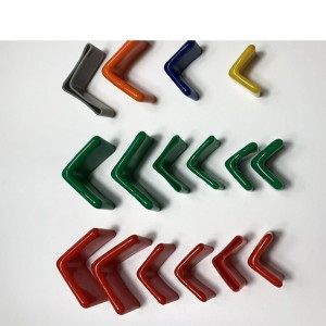 Plastic Rubber L-shaped Angle Steel Sleeve Triangle Iron Foot Cover