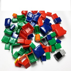 Square PVC furniture foot cover table chair non-slip foot cover dipping plastic sheath