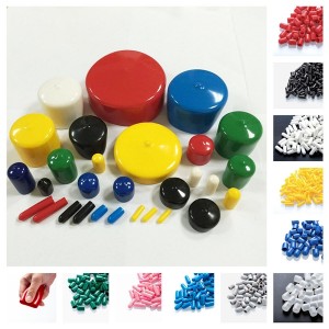Elastic Plastic Dipped Pipe Round Plug PVC Rubber Sleeve Copper Caps