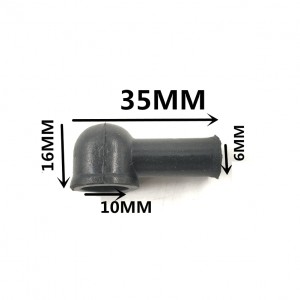 Soft rubber L10-20 pipe sheath L6-10 L8-14 protective sleeve UPS battery pile head insulation cap