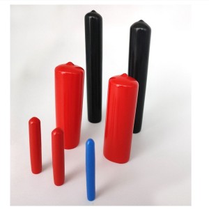 PVC Flexible Vacuum Caps Plastic End Caps for Pipe Tube