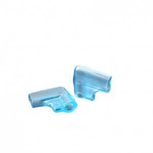 F Type Electrical Wiring Spade Crimp Terminal Connector Insulating PVC Sleeve