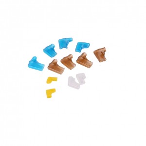 F Type Electrical Wiring Spade Crimp Terminal Connector Insulating PVC Sleeve