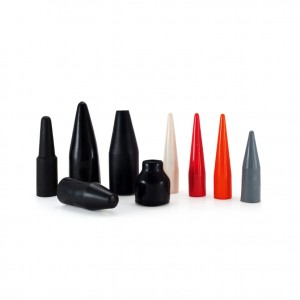 Rubber Boot Cover PVC Shroud for Cable Gland Black Plastic Shrouds for Cable