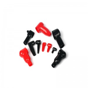 Custom Plastic Ring Lug Protector Boot Cable Insulator Rubber Terminal Cover