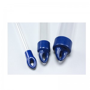 Through-hole cable rubber protective cap insulation dust-proof anti-collision steel bar end cap