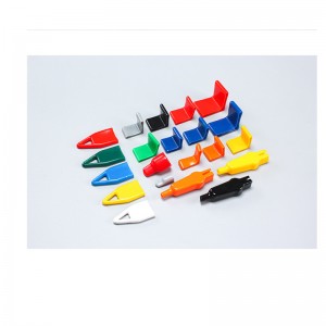 Through-hole cable rubber protective cap insulation dust-proof anti-collision steel bar end cap