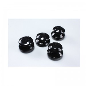 Through-hole cable rubber protective cap insulation dust-proof anti-collision steel bar end cap
