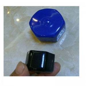 Rubber PVC screw and bolt protective sleeve hexagonal nut protective cap