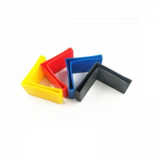 Angle steel angle iron protective sleeve shelf anti-slip L-shaped triangle sleeve