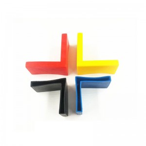 Angle steel angle iron protective sleeve shelf anti-slip L-shaped triangle sleeve