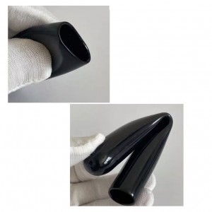 Glossy Round Handle Gloves PVC Sports Equipment Protection Soft PVC cover