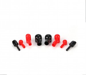 Manufacturer PVC insulating rubber battery cable connector terminal protective sleeve