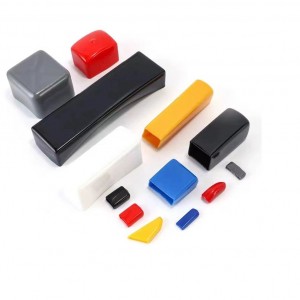 Soft PVC Flexible Vinyl Copper Steel Pipe Square End Caps