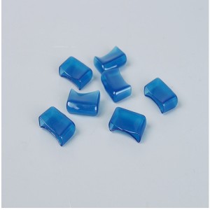 Manufacturer 5*20 105℃ Transparent Blue Insurance Soft PVC Sheath Fuse Sleeve