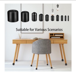 PVC Flexible Vacuum Caps Plastic End Caps for Pipe Tube