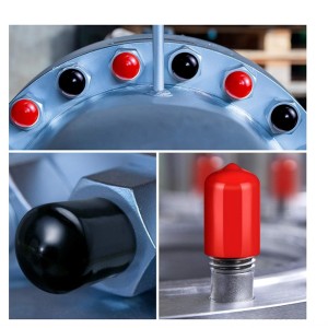 Plug Insert Decking Caps PVC Flexible Vacuum Caps