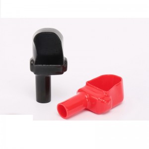 Soft Rubber Sleeve Connector Insulation Sheath Pipe-type Battery terminal sheath