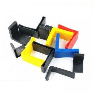 Angle steel angle iron protective sleeve shelf anti-slip L-shaped triangle sleeve