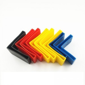 Angle steel angle iron protective sleeve shelf anti-slip L-shaped triangle sleeve