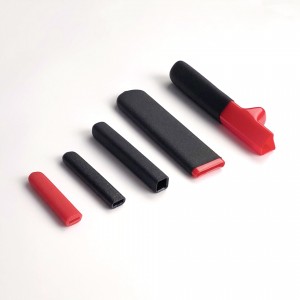 PVC dip protection wear-resistant hardware handle soft rubber sheath frosted sheath