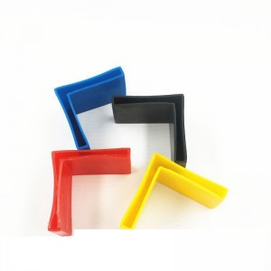 Angle steel angle iron protective sleeve shelf anti-slip L-shaped triangle sleeve