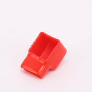 Terminal Soft Rubber Sleeve Insulation Sheath Pipe-type Battery terminal sheath