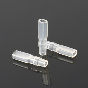 6.3 flame-retardant  Straight plug-in Spring Single-wire pvc terminal cover