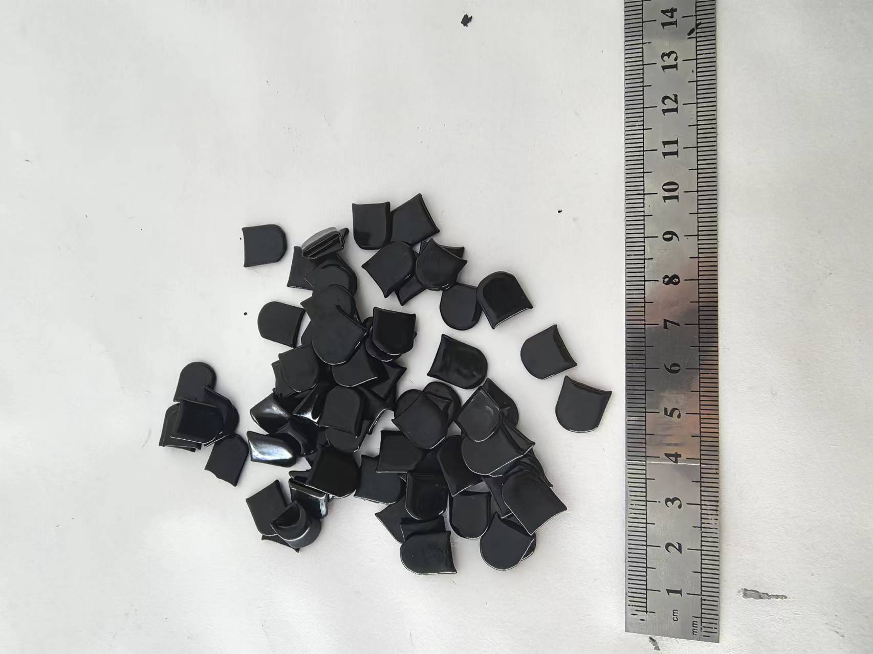 Plastic PCV flat handle sleeve flame-retardant rubber sleeve